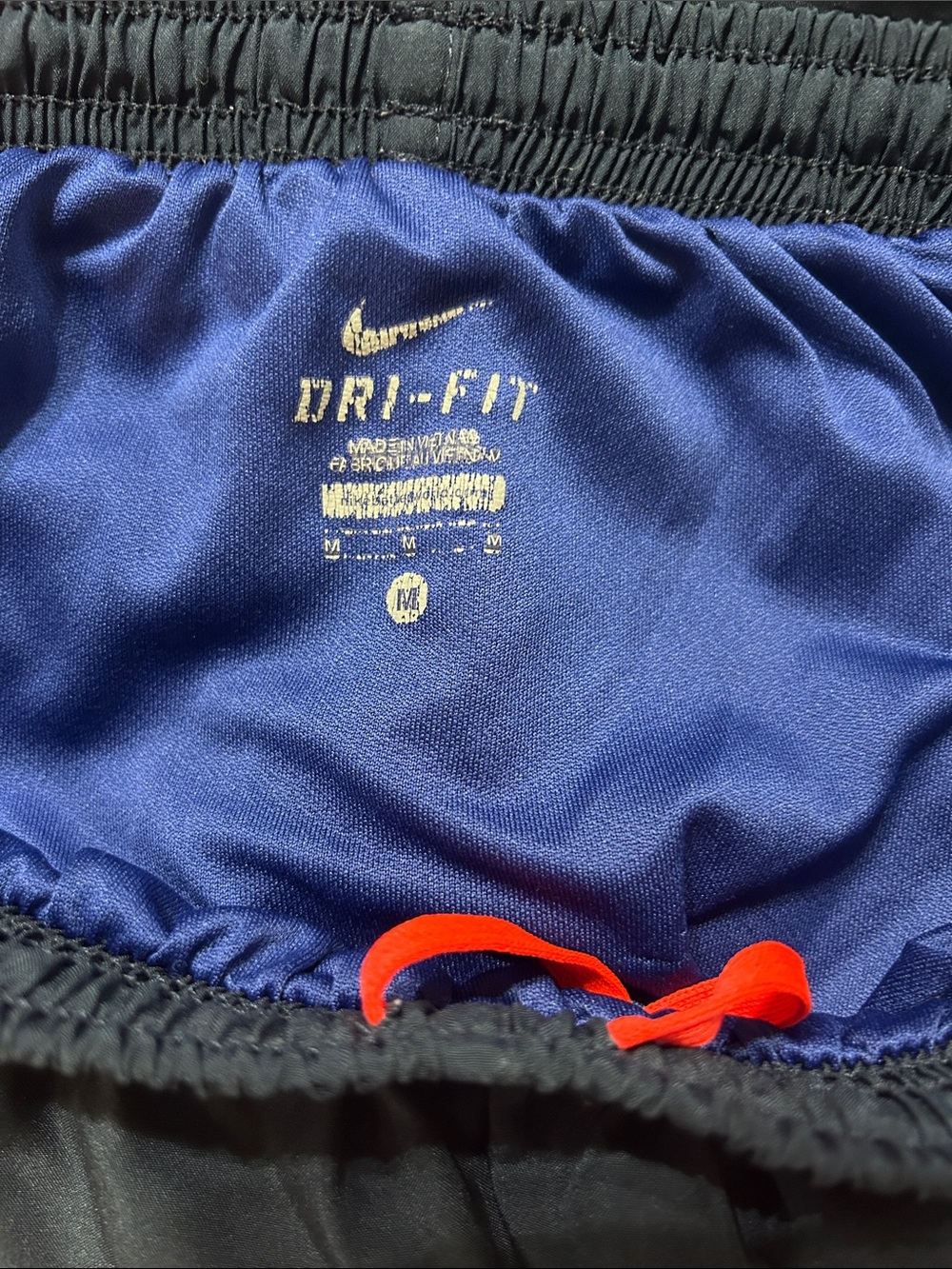 Nike Navy & Orange Running Shorts - Picture 6 of 6